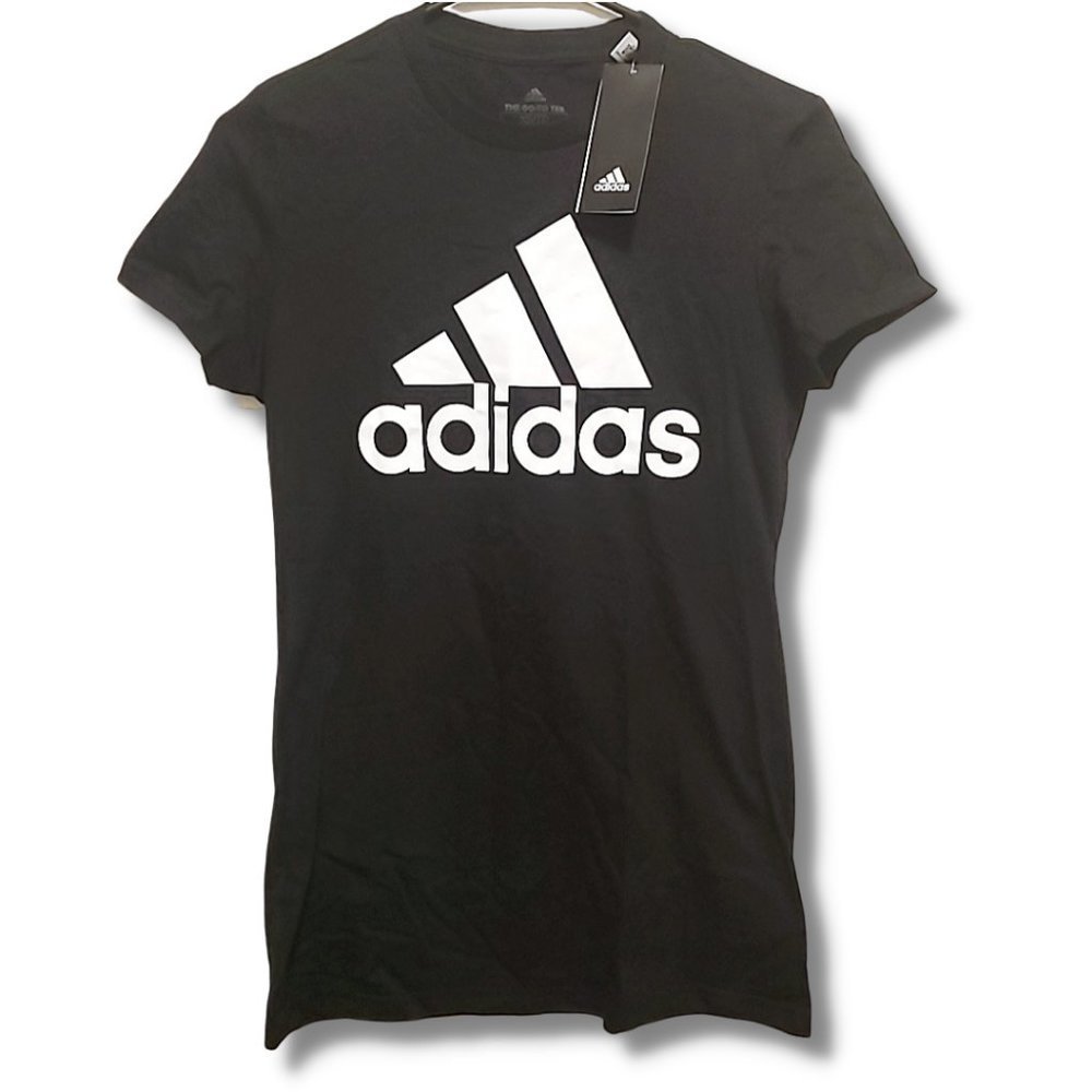 NEW Adidas Women's Go-To-Performance Short Sleeve Tee [XS | Black]